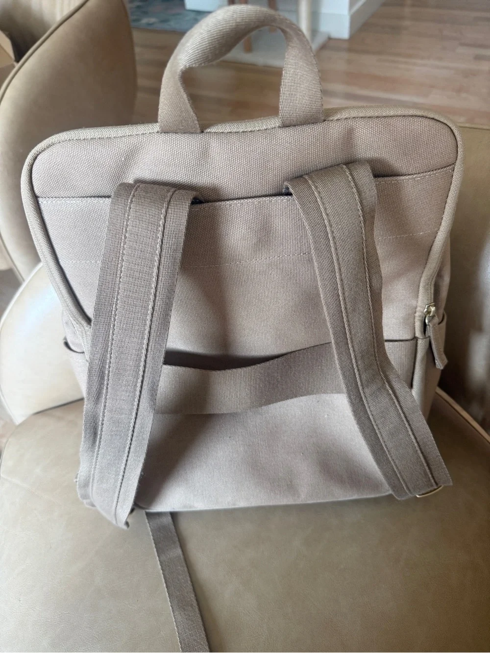 July Canvas Everyday Backpack - Taupe